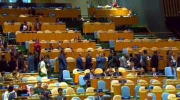 انسحاب دبلوماسيين يهز قاعة الأمم المتحدة أثناء كلمة نتنياهو السنوية أمام العالم